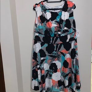 SZ 14W Floral Dress